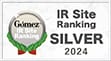 Gomez / IR Site Ranking SILVER 2023