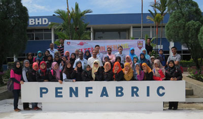 UiTM students at PAB