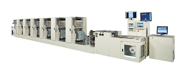 Fig. 1 Waterless Offset Printing Press