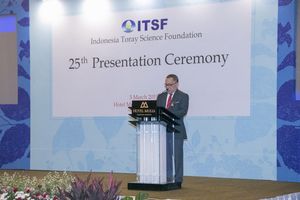 ITSF Chairman Dr. Handoko delivers opening address