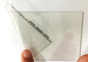 Flexible touch-screen sensor