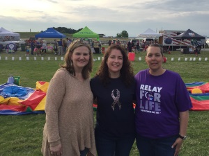 Our survivors who participated in the Relay For Life campaign