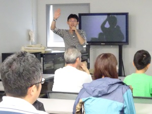 Environment lecture by Mr. Imamura