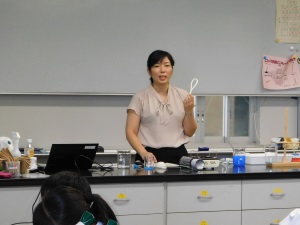Tokyo Metropolitan Oshukan Secondary School (lecturer: Tamaki Nakajima, CSR Operations Dept.)