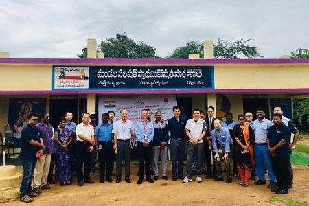 Representatives of SJCG and Andhra Pradesh Education Department authorities