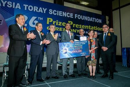 Photo session with a winner of Science & Technology Award
