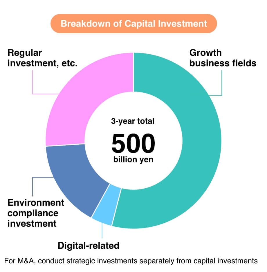 Breakdown of Capital Investment