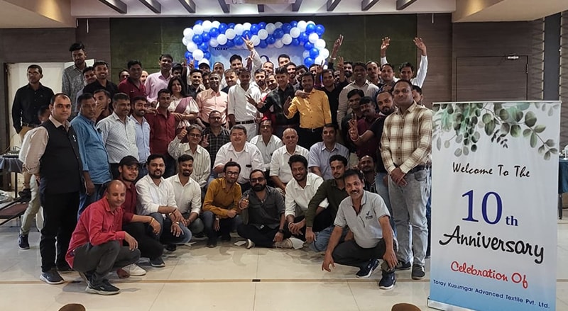 10th anniversary event [Toray Kusumgar Advanced Textile Private Limited (India)]