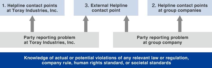 Process for Reporting or Consulting on Compliance Issues