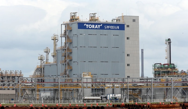 Gunsan Plant, a production site for PPS resin (Toray Advanced Materials Korea Inc.)