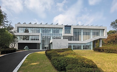 Outer view of R&D Innovation Center for the Future
