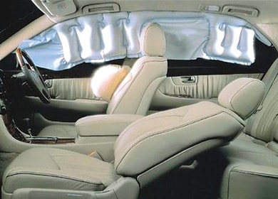 Side airbag and curtain airbag
