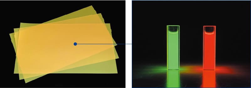 Backlight material